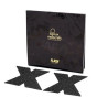 Bijoux - Indiscrets Flash Cross Nipple Caps Noir